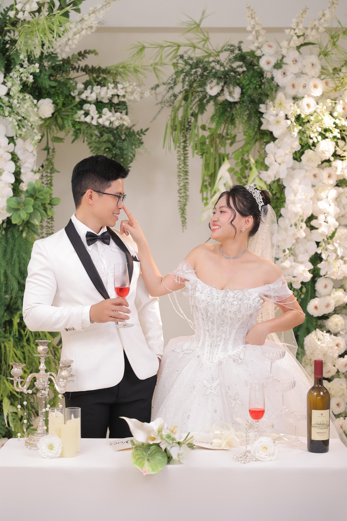 Nhật và Linh trong bộ ảnh cưới
