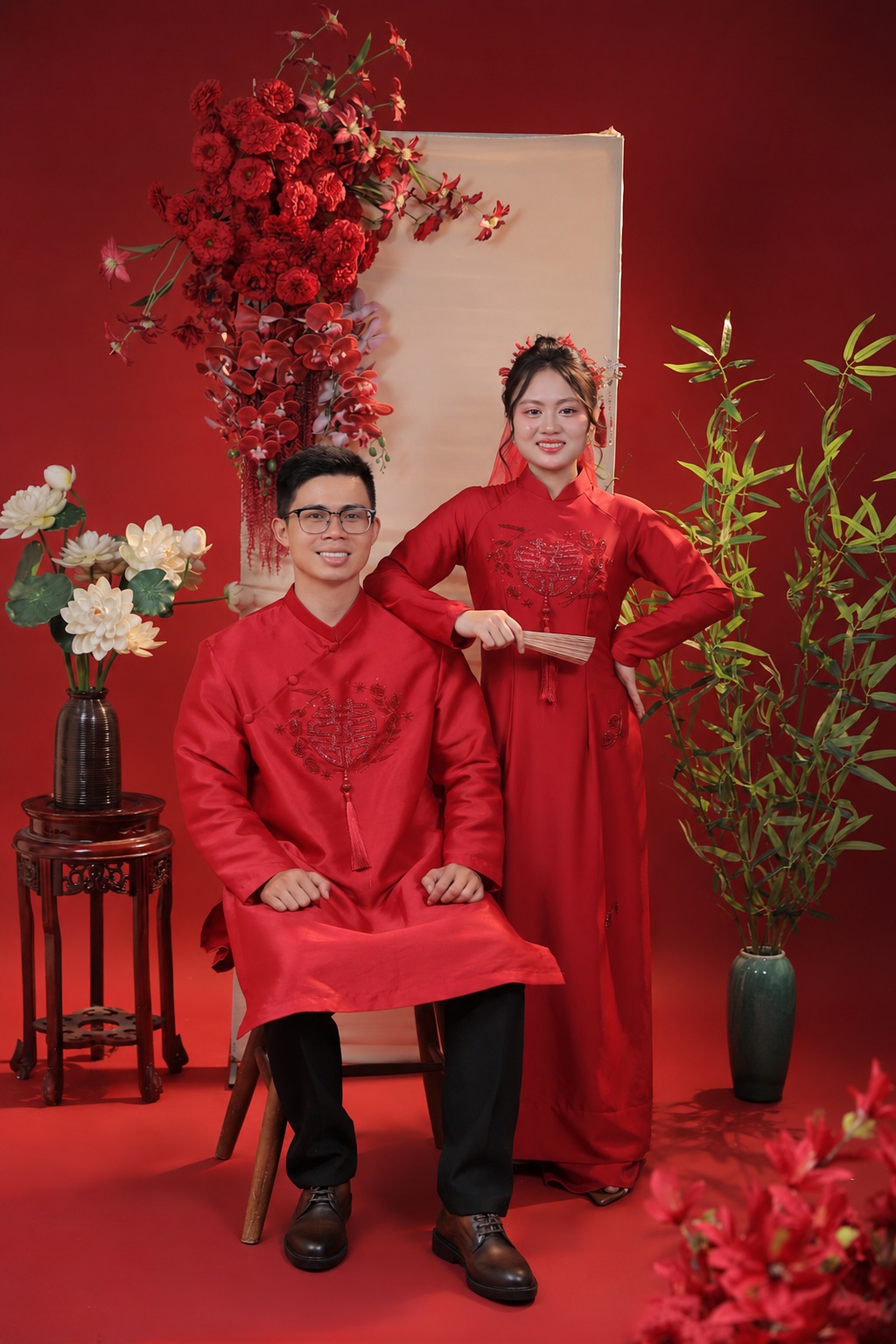 Khoảnh khắc cưới của Nhật và Linh