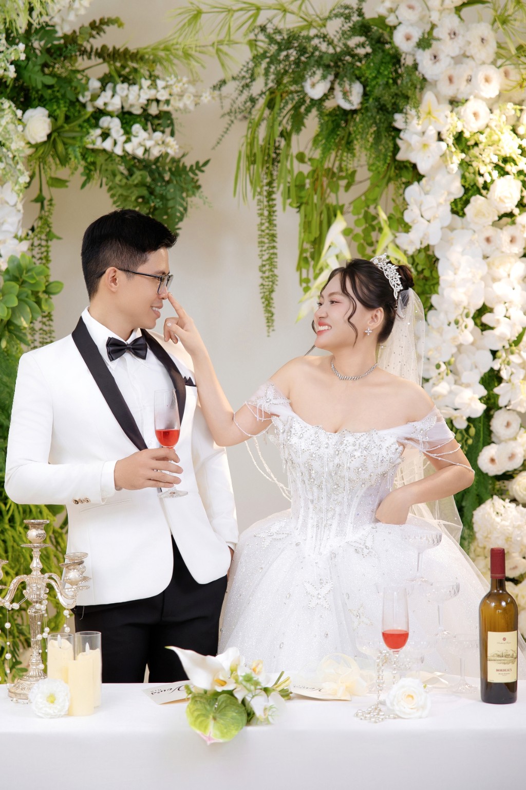 Khoảnh khắc vui của Nhật và Linh
