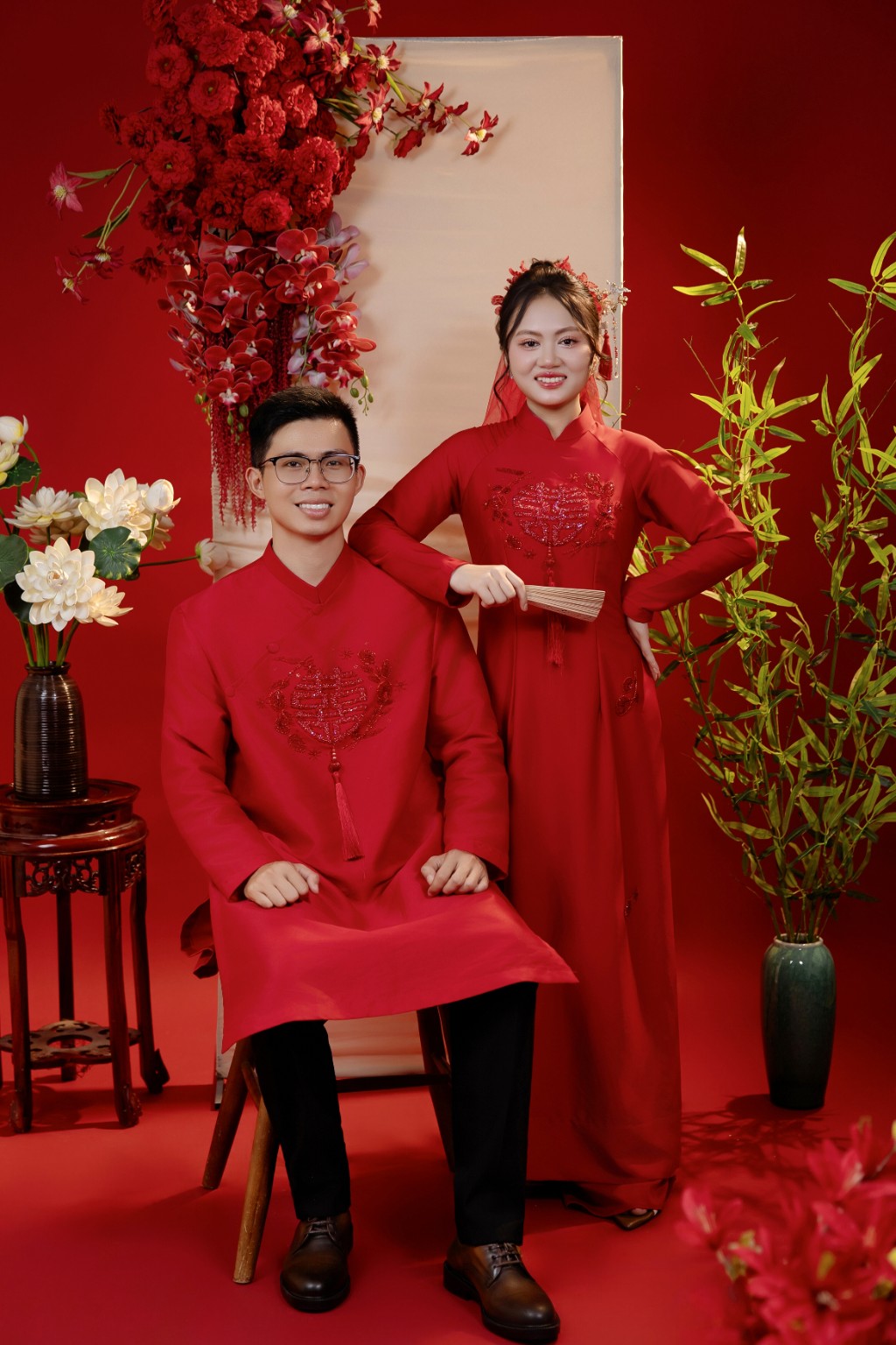 Ảnh cưới truyền thống của Nhật và Linh