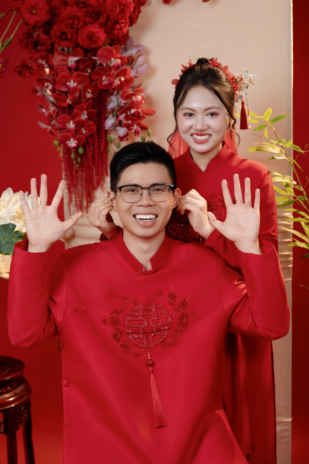 Khoảnh khắc đáng yêu của Nhật và Linh